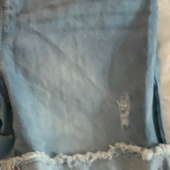 The Children’s Place Blue Jean Shorts Distressed Denim - Picture 2 of 5
